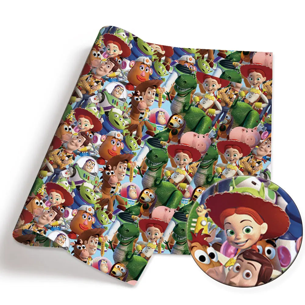 printed fabric 140x50cm