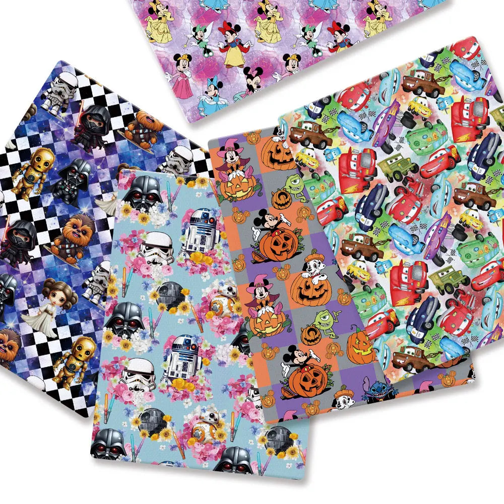 printed fabric 140x50cm