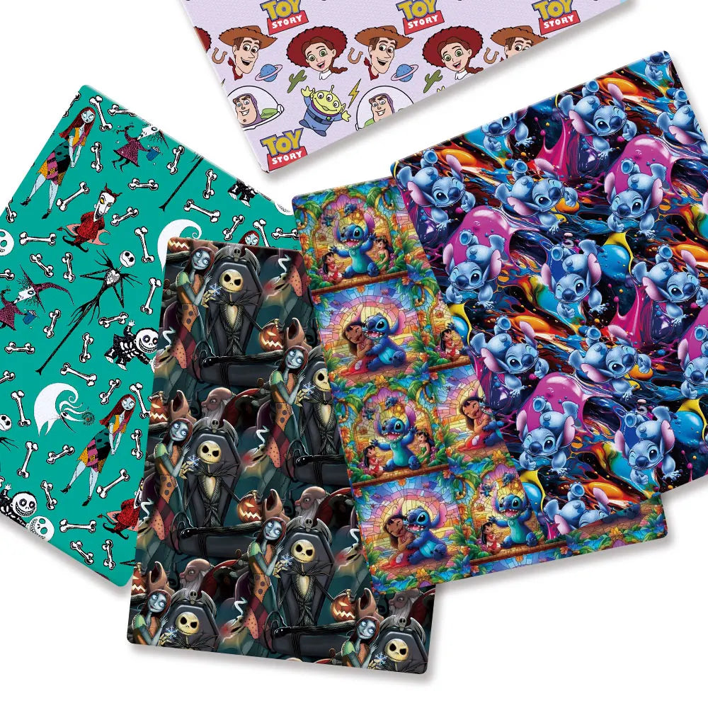 printed fabric 140x50cm