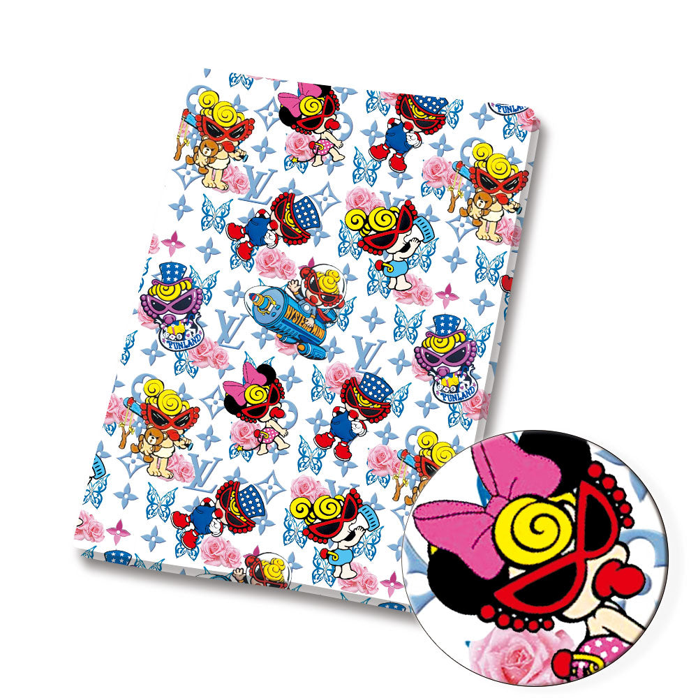 printed fabric 140x50cm