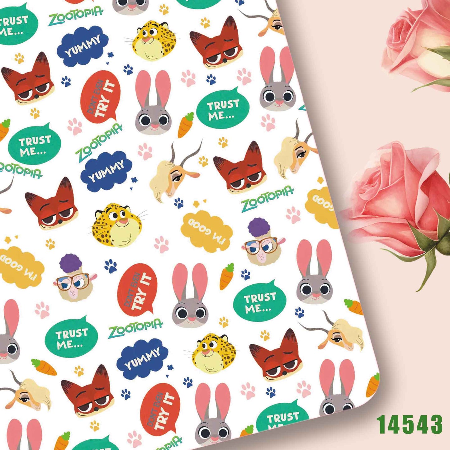 printed Fabric 140*50cm14551