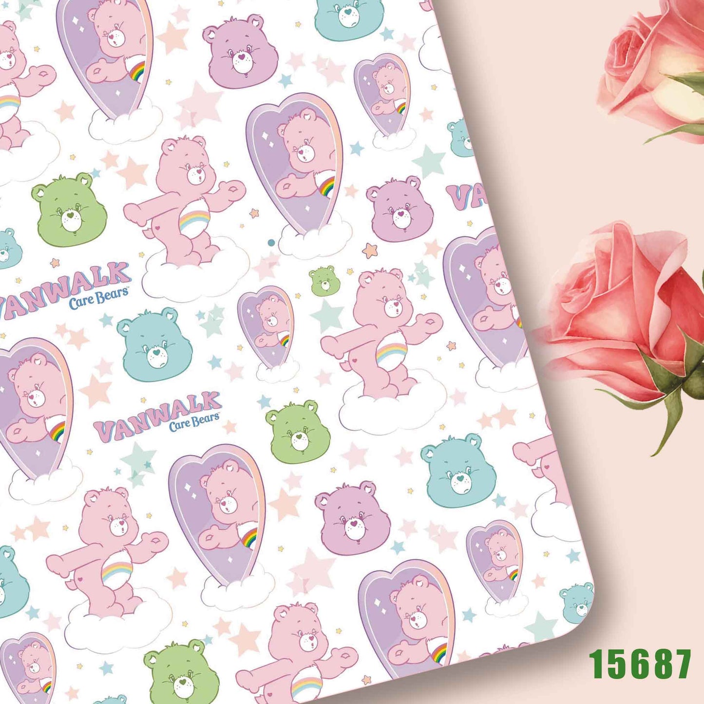 printed fabric 140x50cm15681