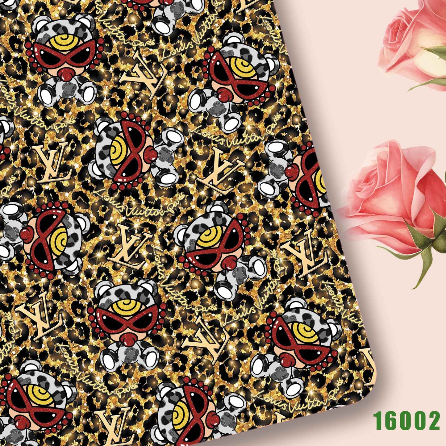 printed fabric 140x50cm16001