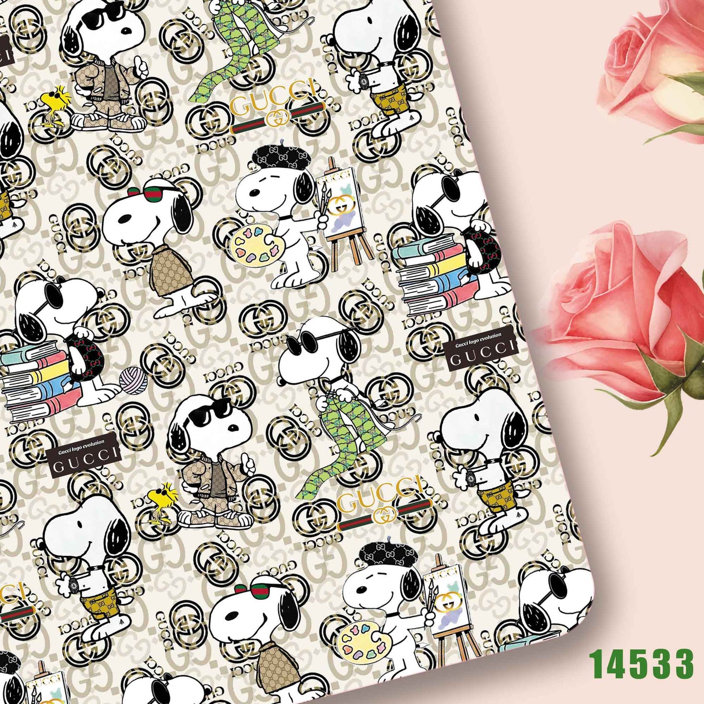 printed Fabric 140*50cm14532