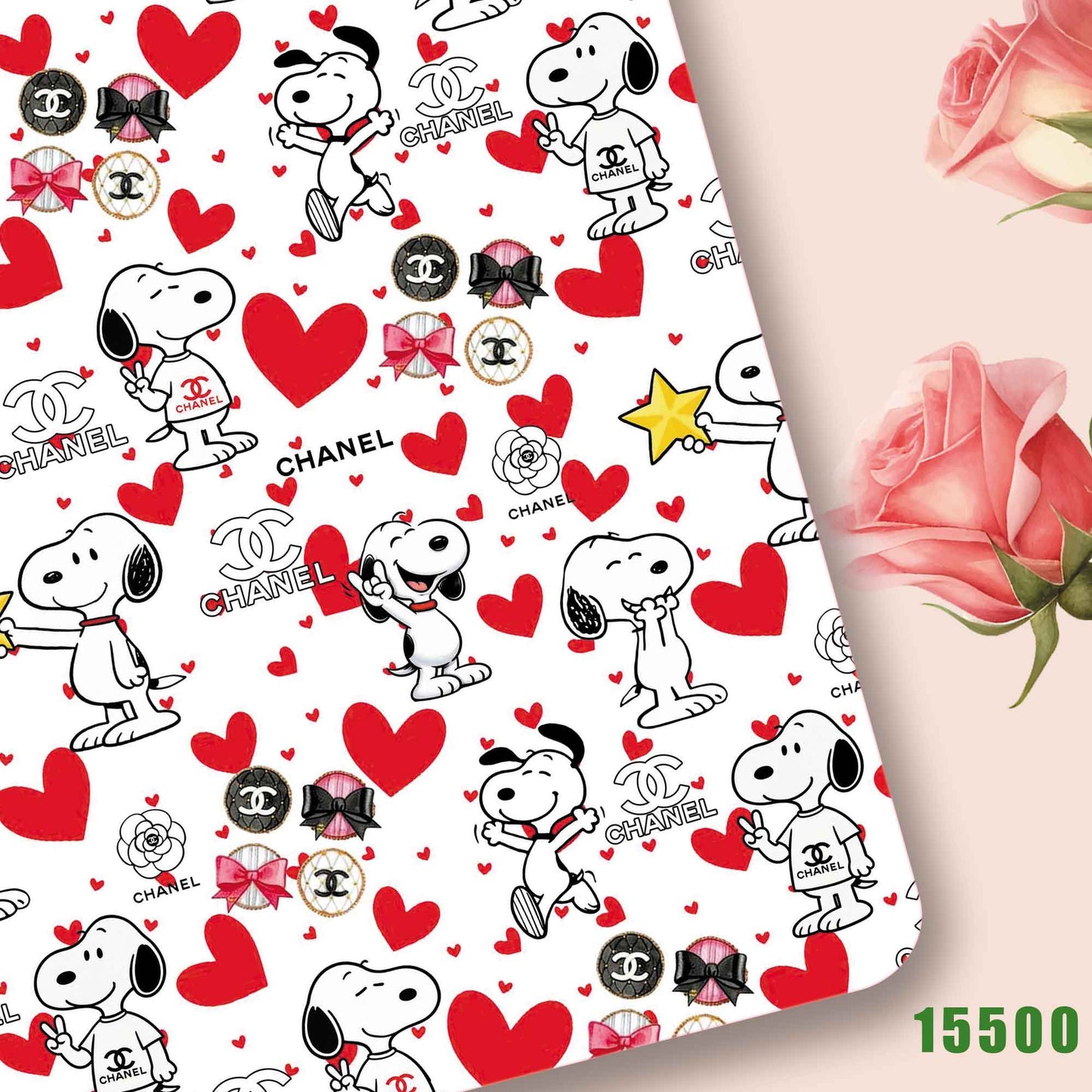 printed fabric 140x50cm15491