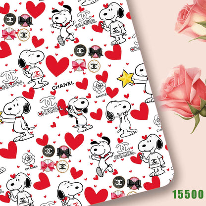 printed fabric 140x50cm15491