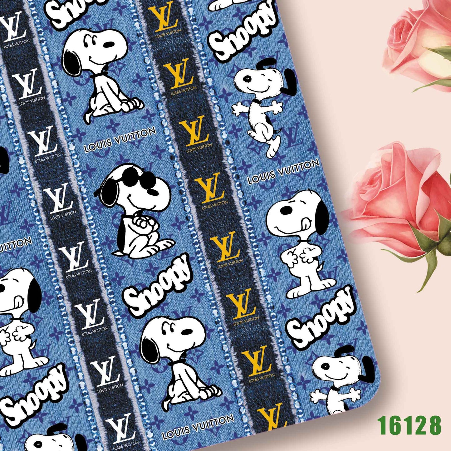 printed fabric 140x50cm16120