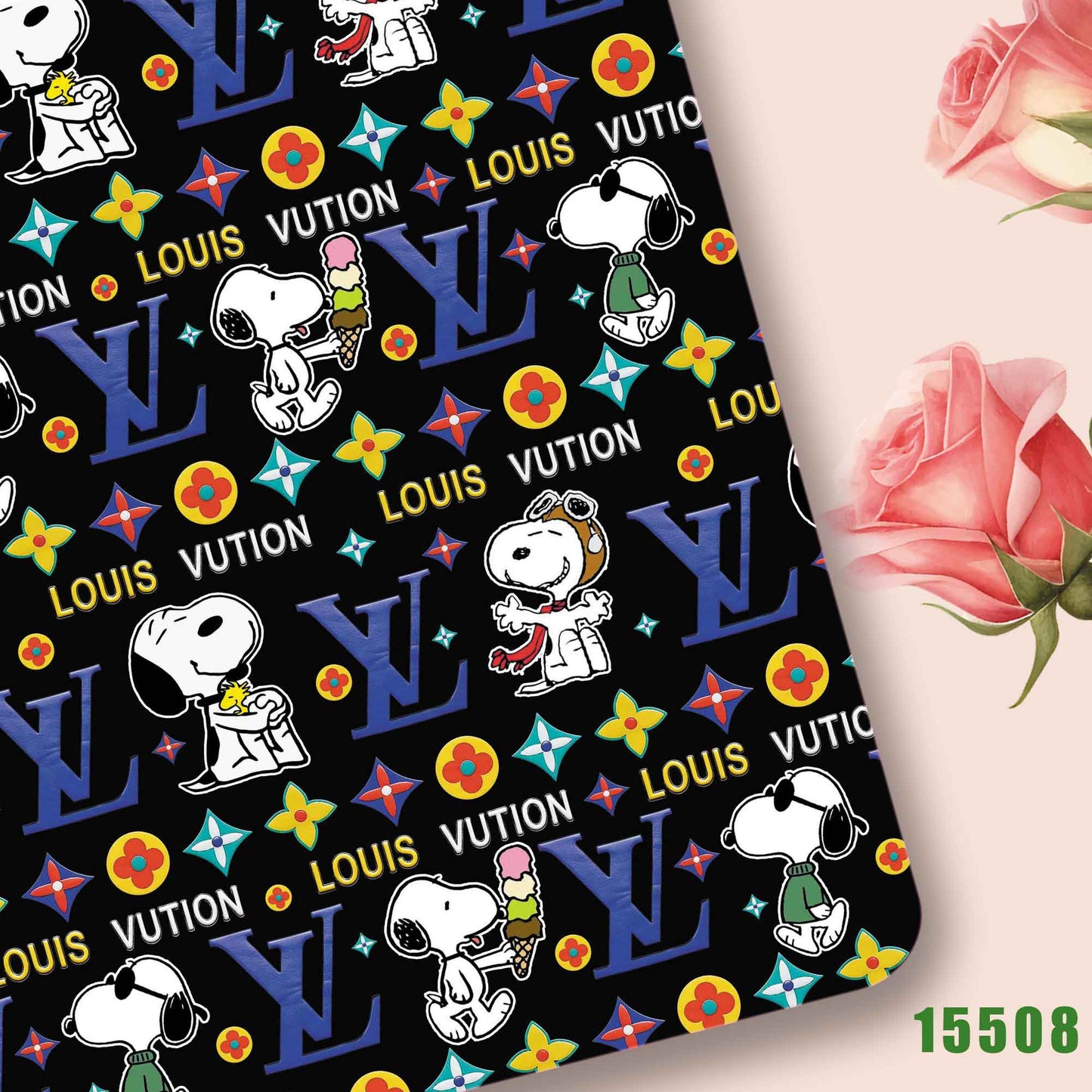 printed fabric 140x50cm15501