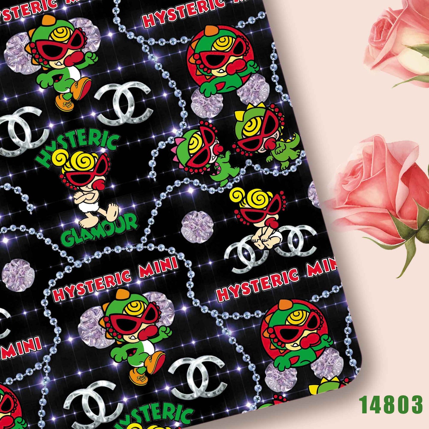 printed fabric 140x50cm14799