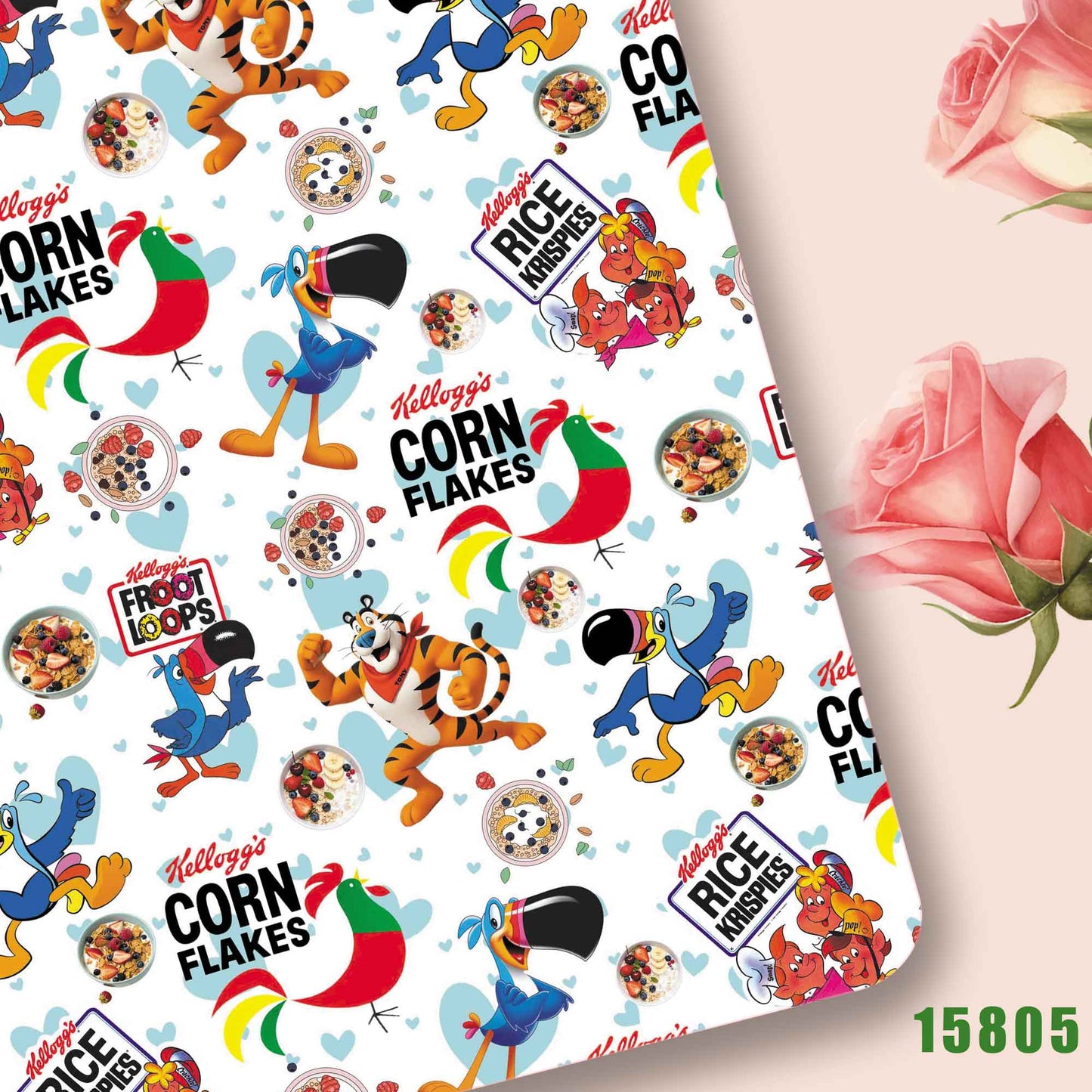 printed fabric 140x50cm15804