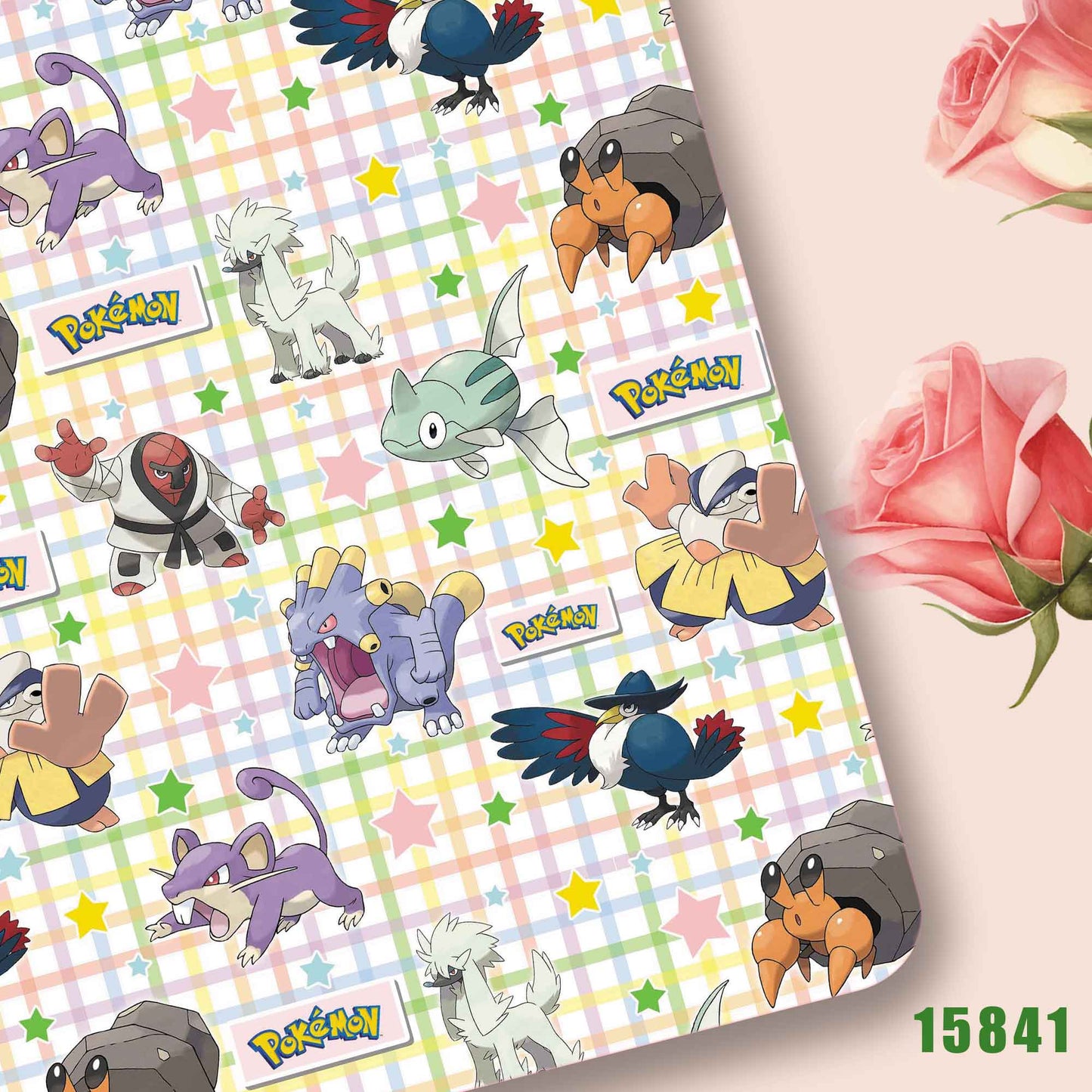 printed fabric 140x50cm15837