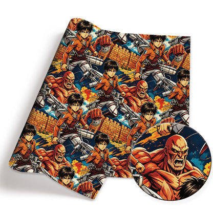 printed fabric 140x50cm51524