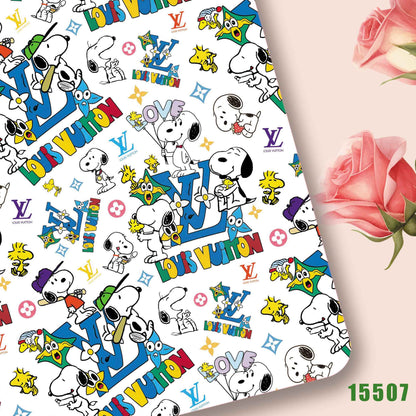 printed fabric 140x50cm15501