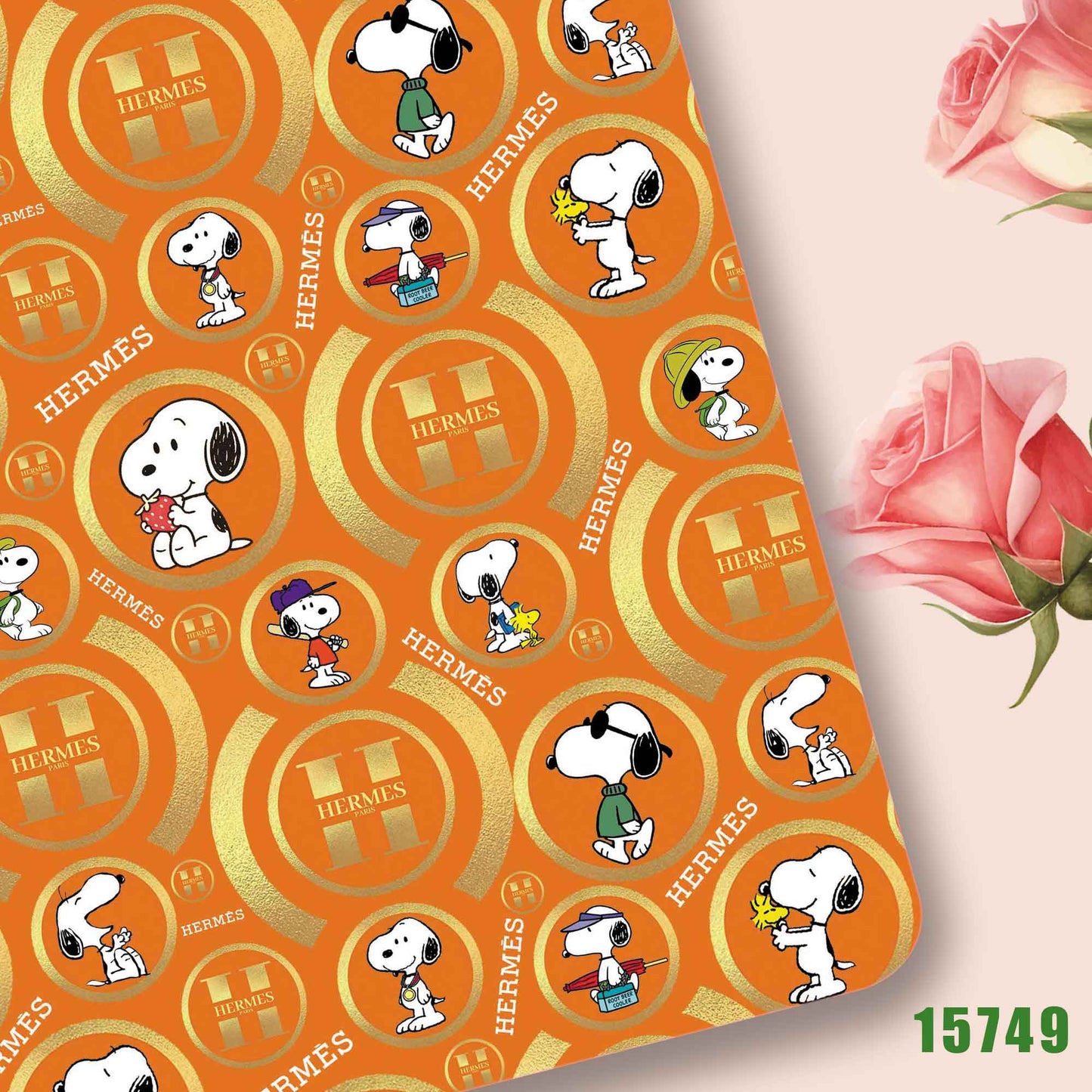 printed fabric 140x50cm15742