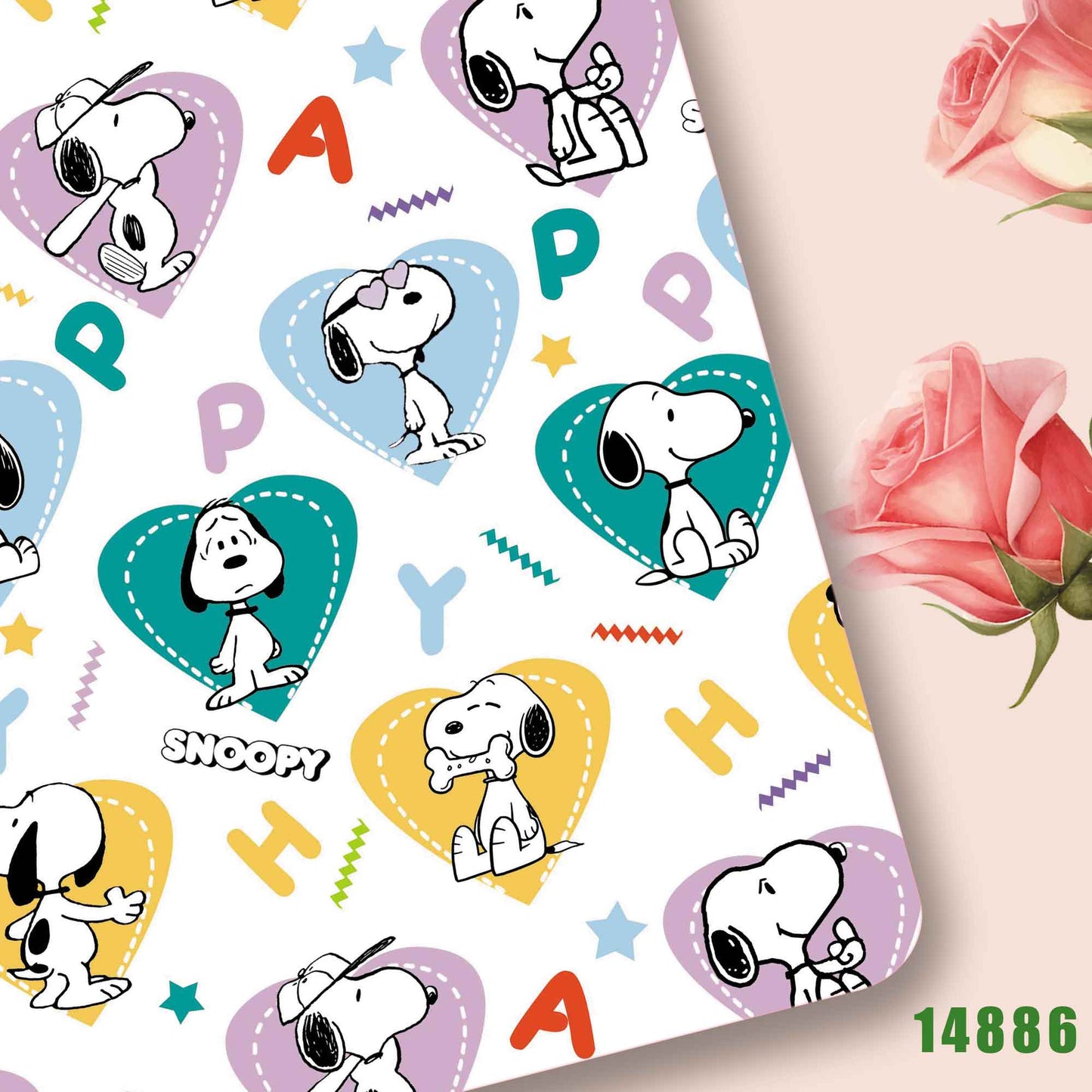 printed fabric 140x50cm14880