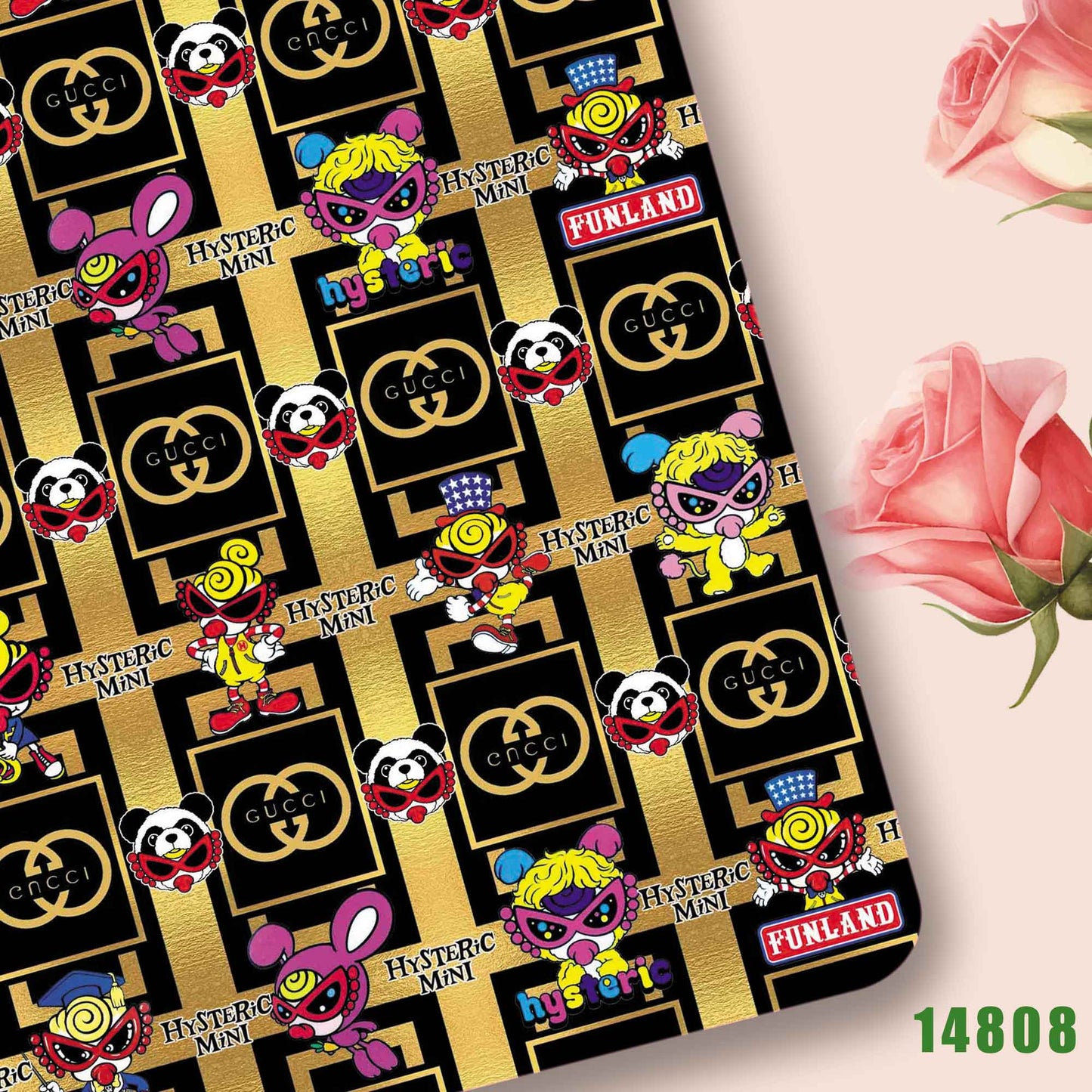 printed fabric 140x50cm14799
