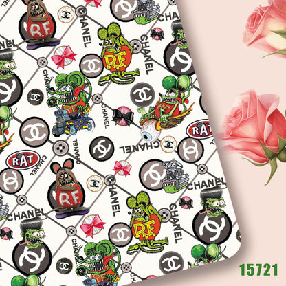 printed fabric 140x50cm15712