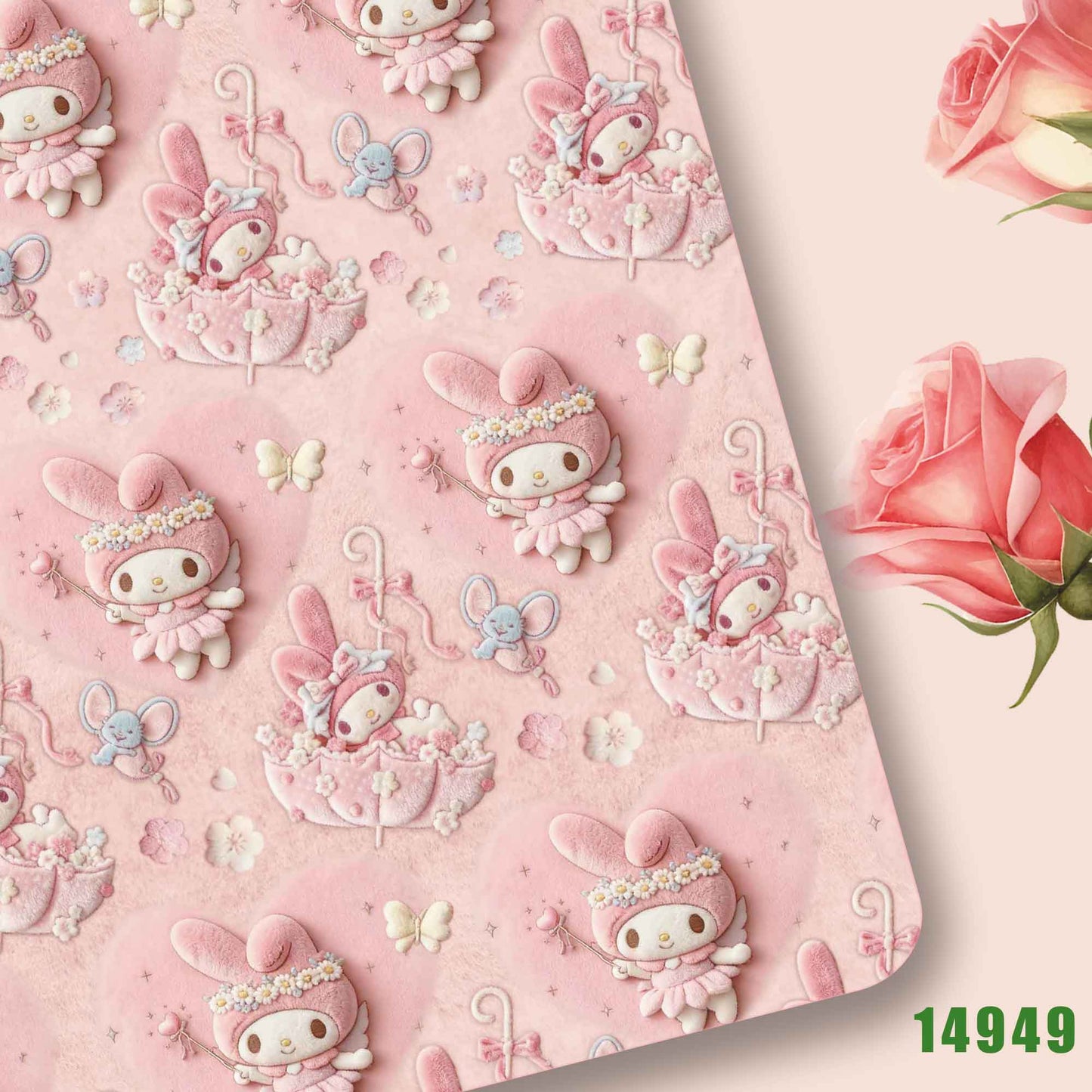 printed fabric 140x50cm14940