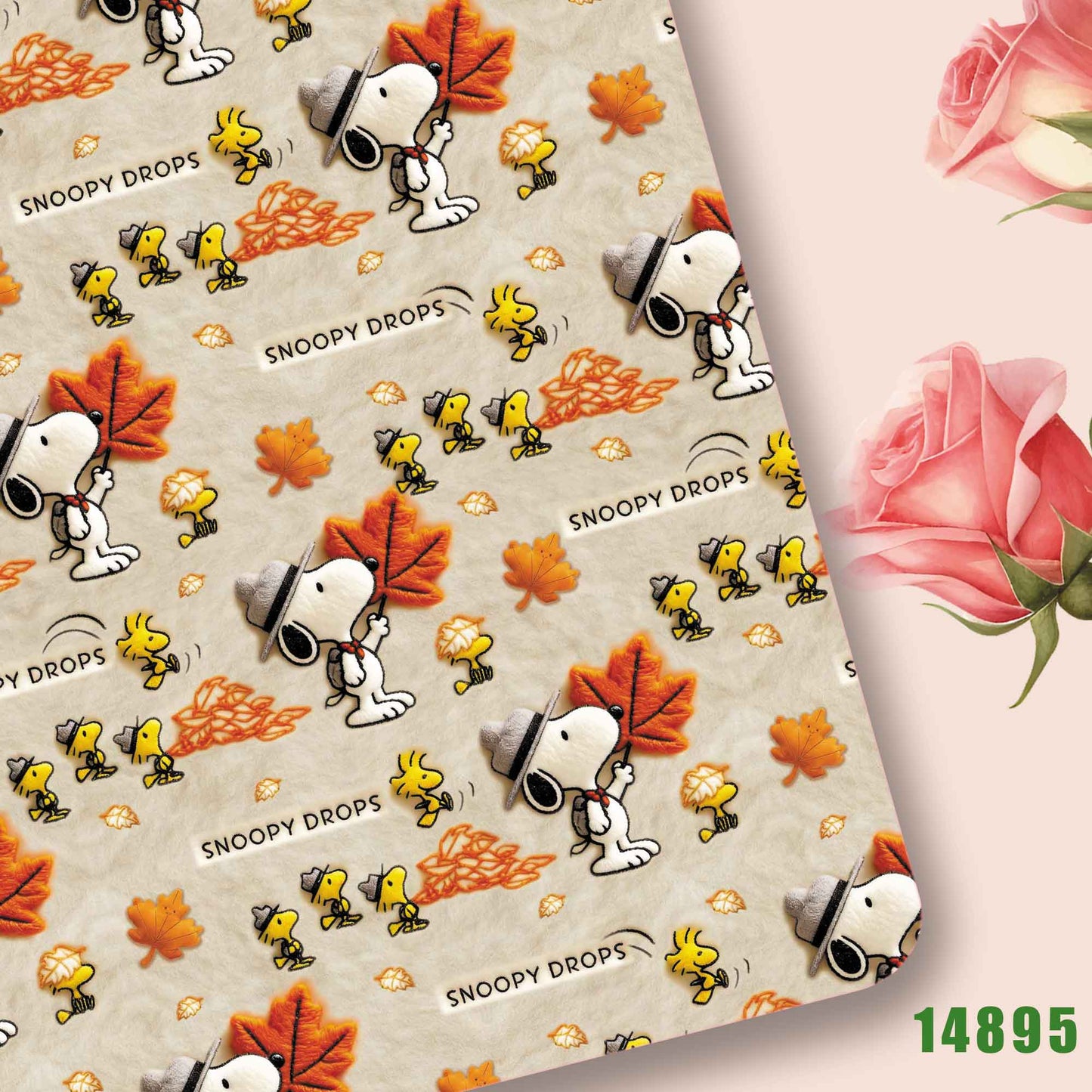 printed fabric 140x50cm14890