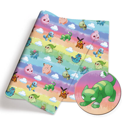 printed fabric 140x50cm