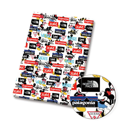 printed fabric 140x50cm