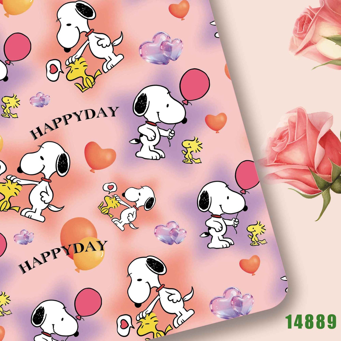 printed fabric 140x50cm14880