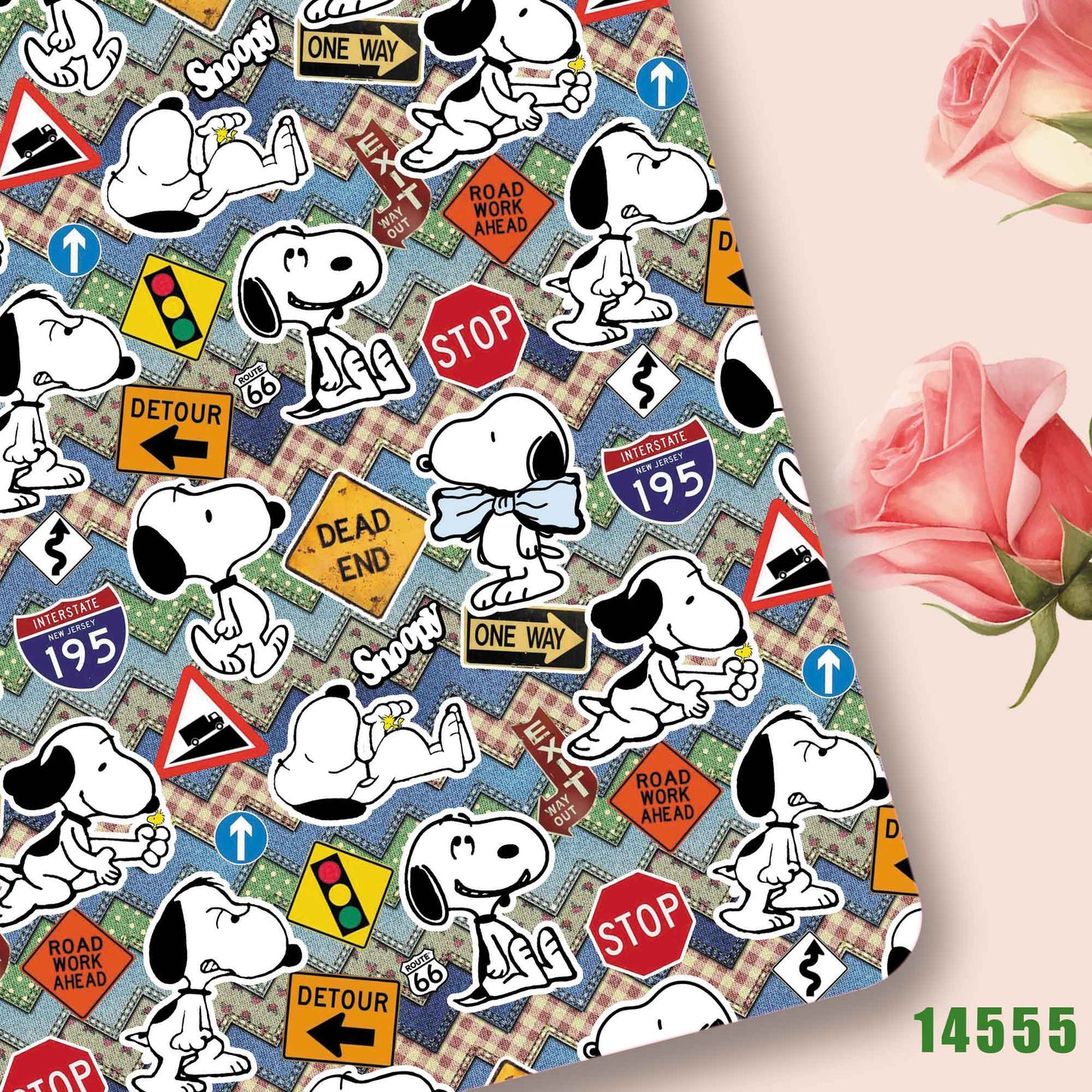 printed Fabric 140*50cm14555