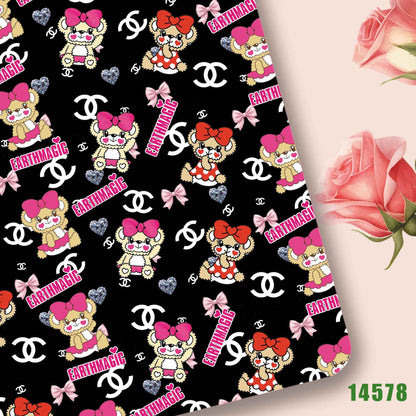 printed fabric 140x50cm14576