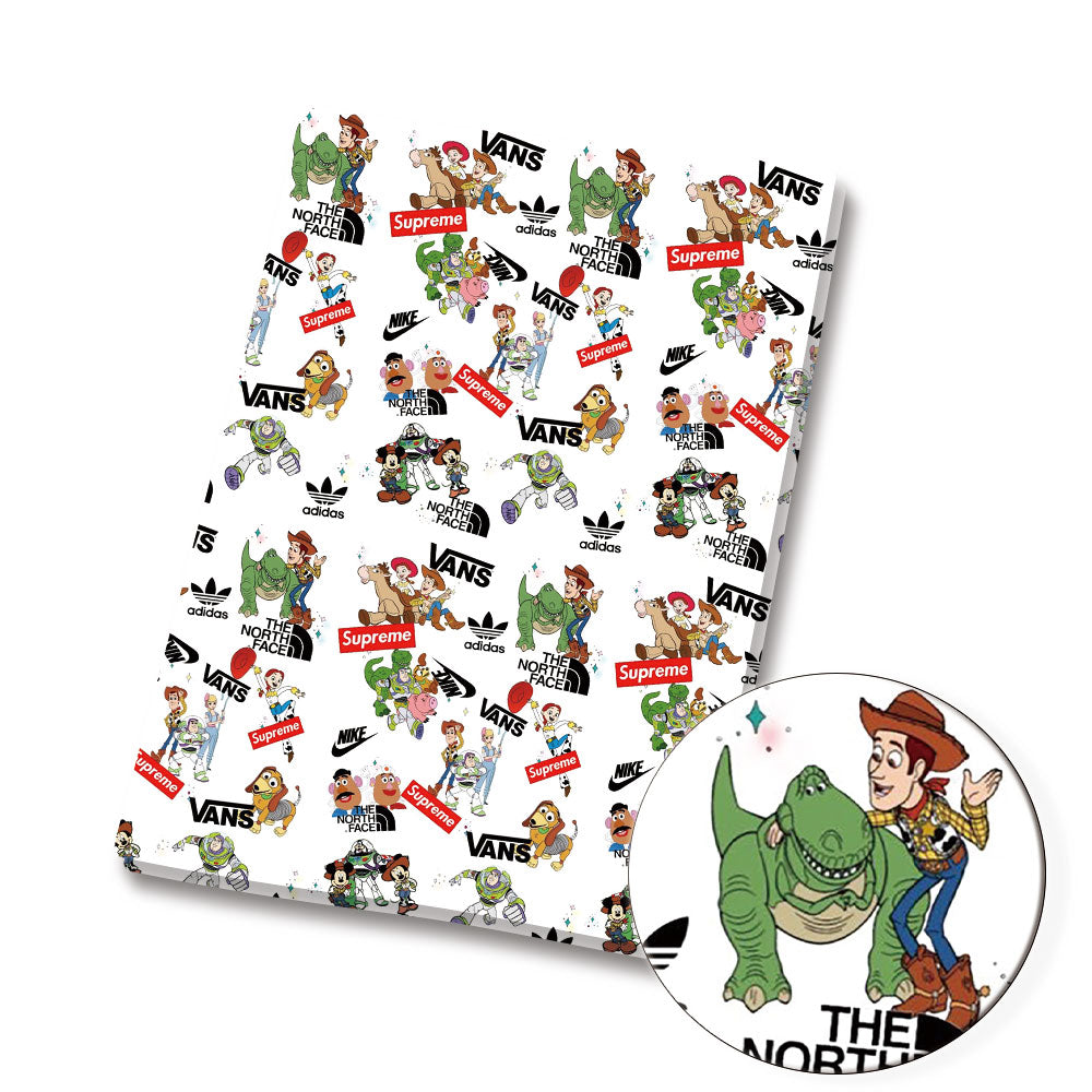 printed fabric 140x50cm