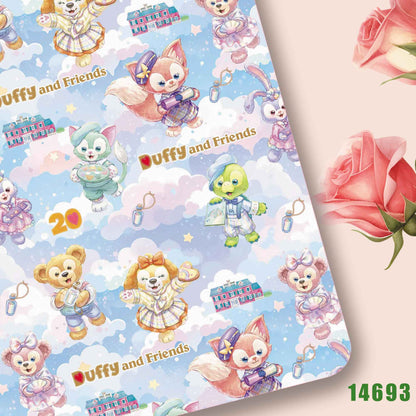printed fabric 140x50cm14686