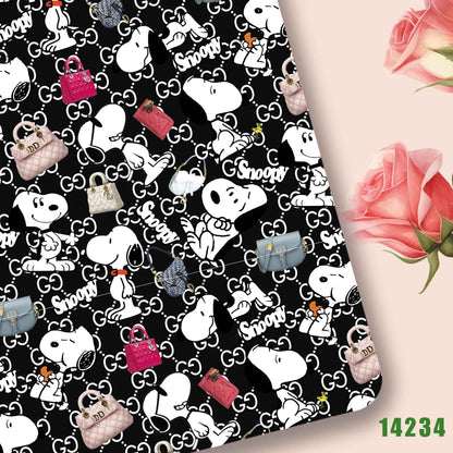 printed fabric 140x50cm14232