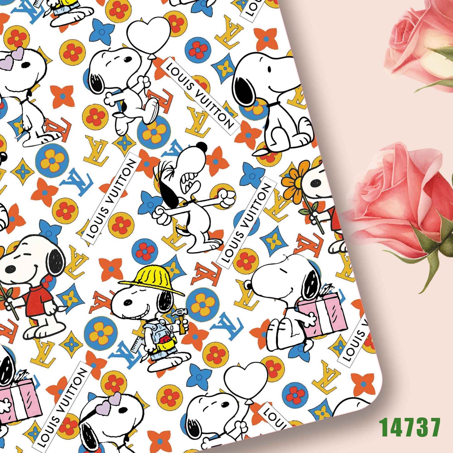 printed fabric 140x50cm14737