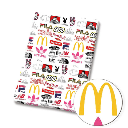 printed fabric 140x50cm