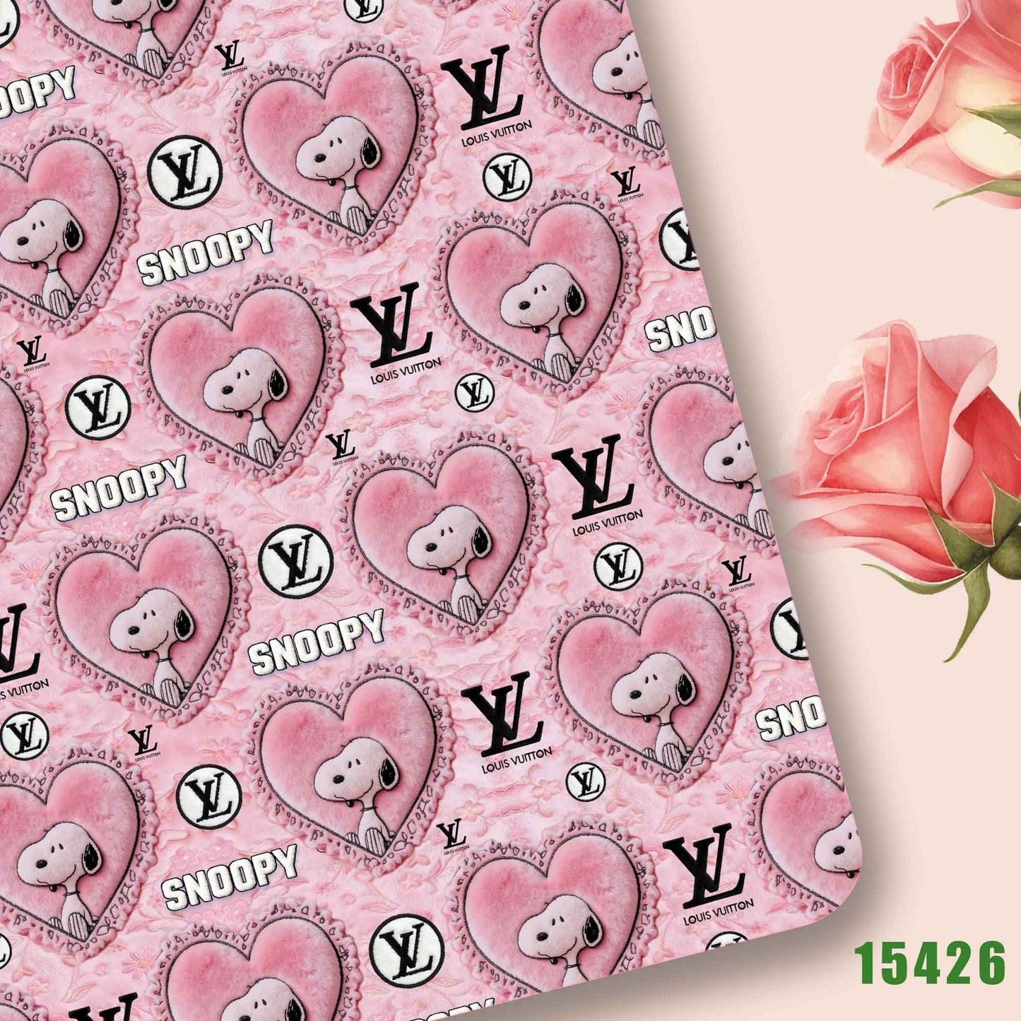 printed fabric 140x50cm15420