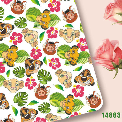 printed fabric 140x50cm14860