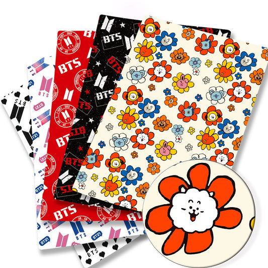 printed fabric 140x50cm