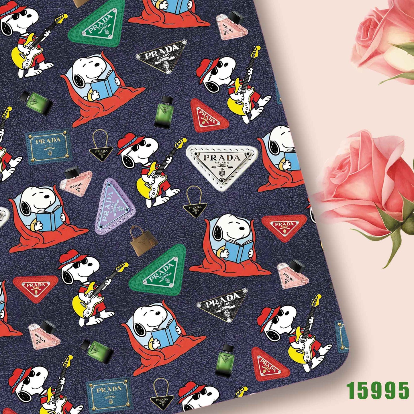 printed fabric 140x50cm15991