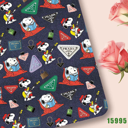 printed fabric 140x50cm15991
