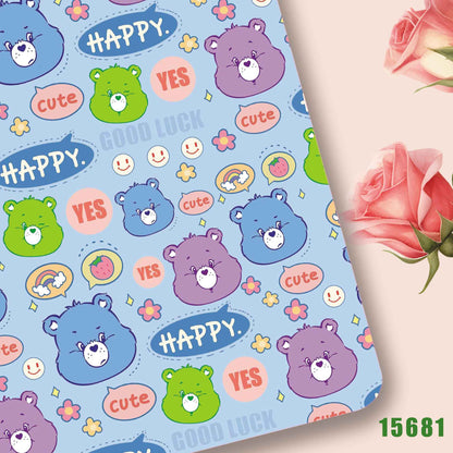 printed fabric 140x50cm15681