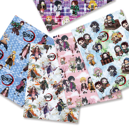printed fabric 140x50cm9053