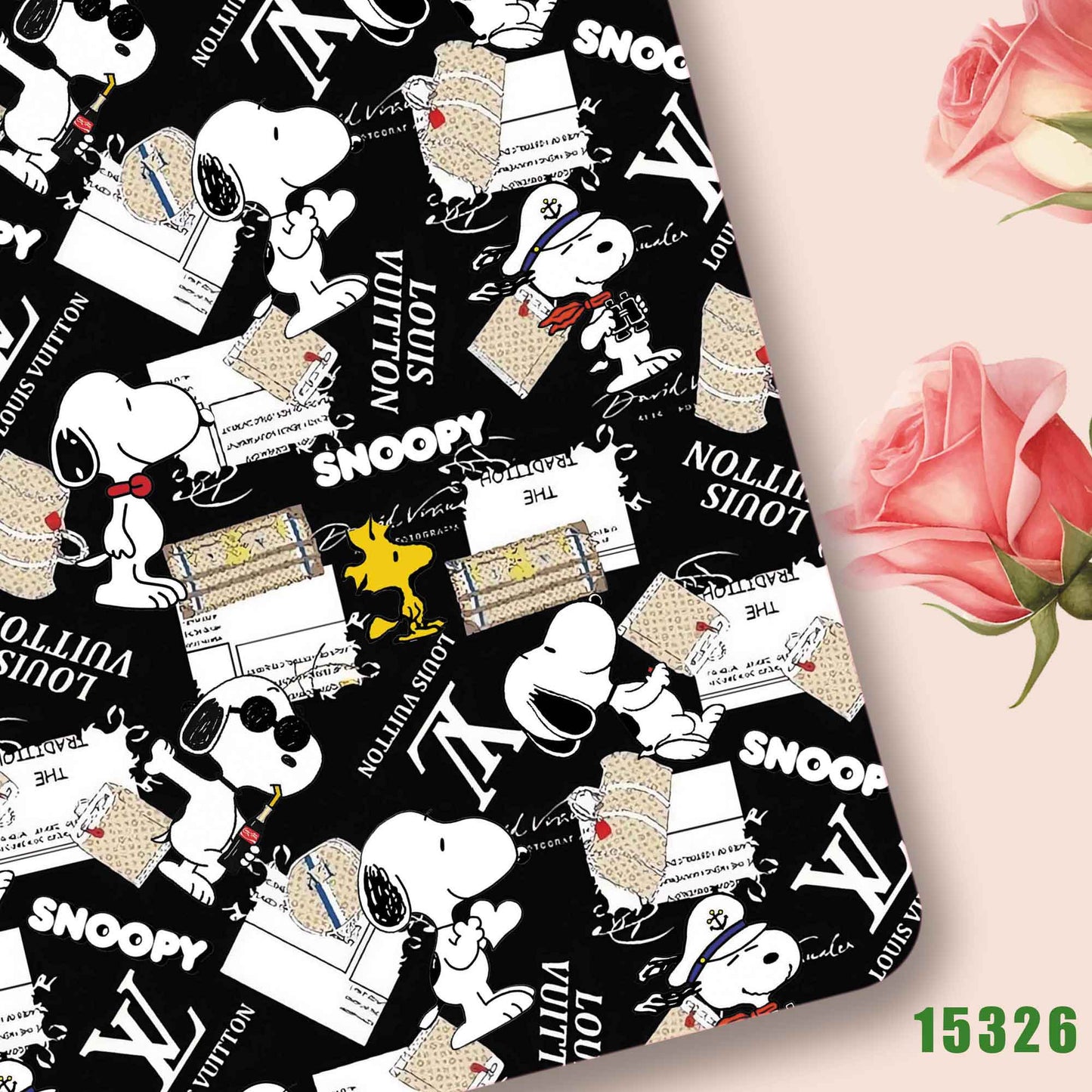printed fabric 140x50cm15322