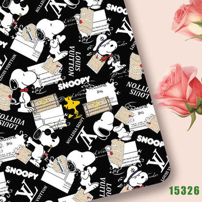 printed fabric 140x50cm15322
