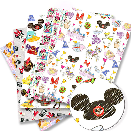 printed fabric 140x50cm