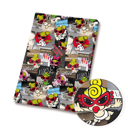 printed fabric 140x50cm12024