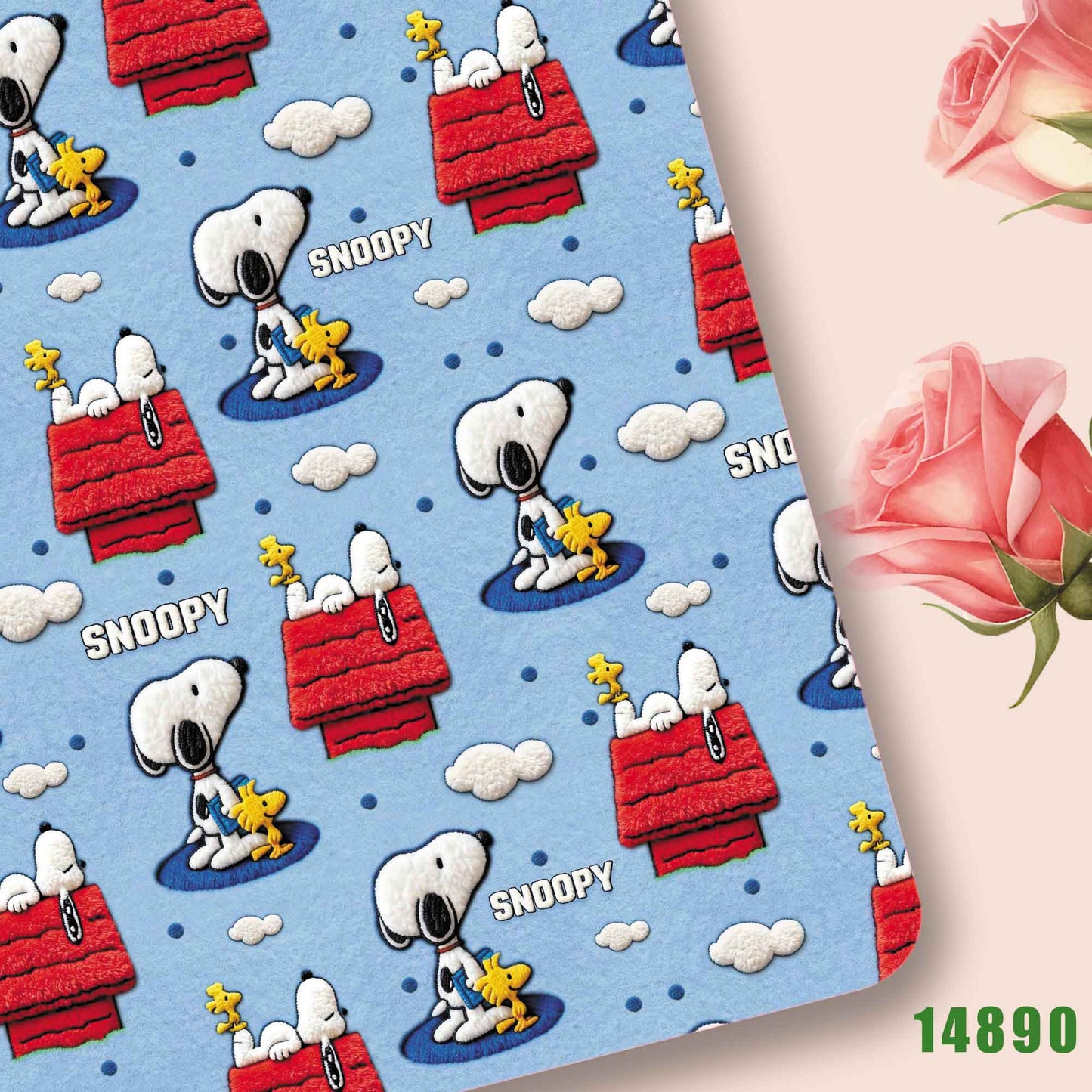 printed fabric 140x50cm14890