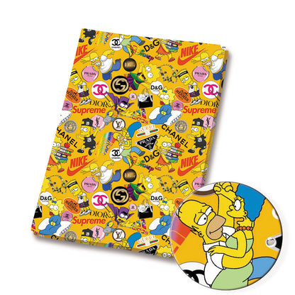 printed fabric 140x50cm15135
