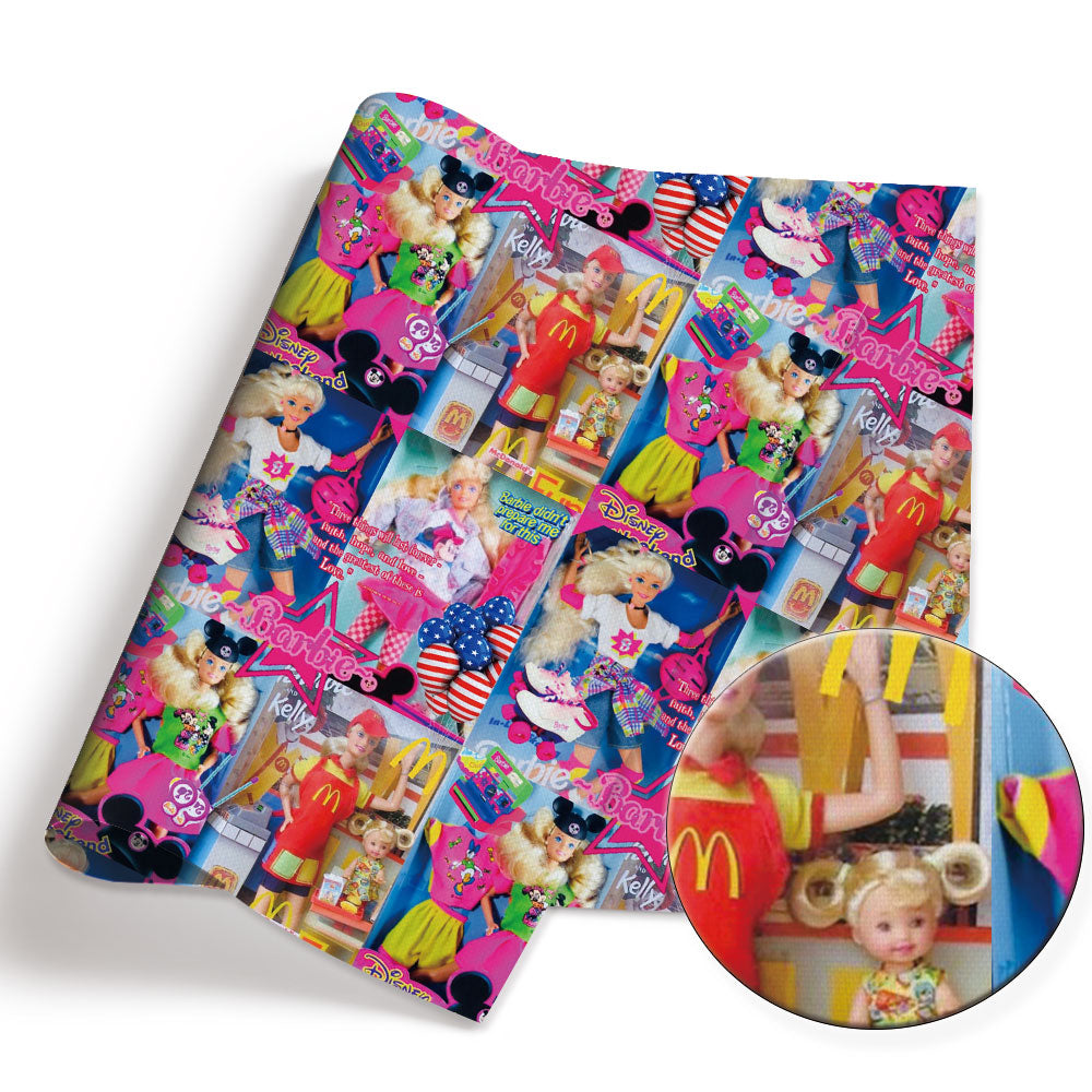 printed fabric 140x50cm