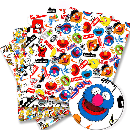 printed fabric 140x50cm