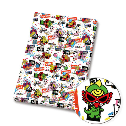 printed fabric 140x50cm