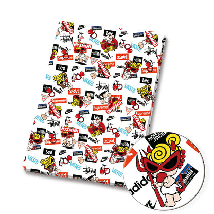 printed fabric 140x50cm